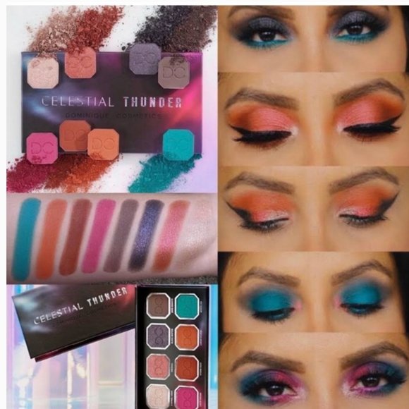 NIB Dominique Cosmetics Celestial Thunder Eye Palette - Picture 6 of 6
